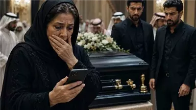 في جنازة زوجي وصلتني رسالة من رقمه: 
