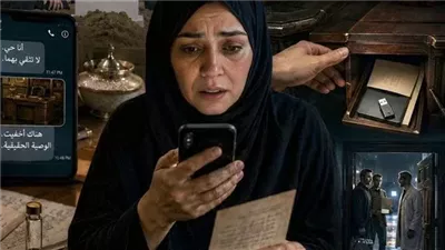 مع سقوط آخر حفنة تراب فوق قبر زوجي