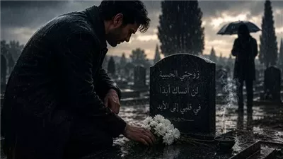 عشية زفافي ذهبتُ لزيارة قبر زوجتي الراحلة فظهر شخصٌ غيّر حياتي بالكامل