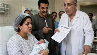 بعد ماولدت بلحظة جوزي طلب DNA